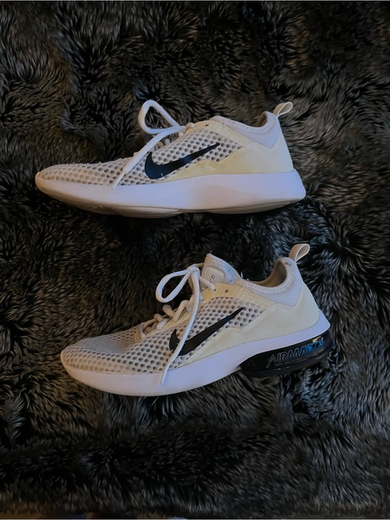 Nike Shoes - Nike White Mesh Sneakers with Black Swoosh women’s 8